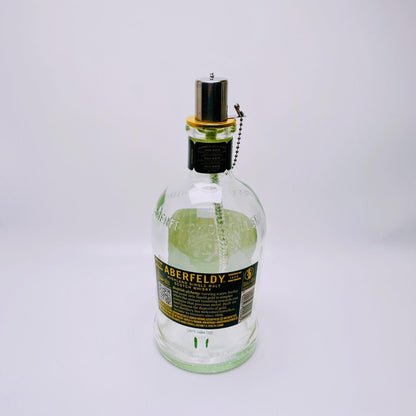 Whisky oil lamp "Aberfeldy" | Handmade oil lamp from Aberfeldy whiskey bottle | Upcycling decoration | Individual gift