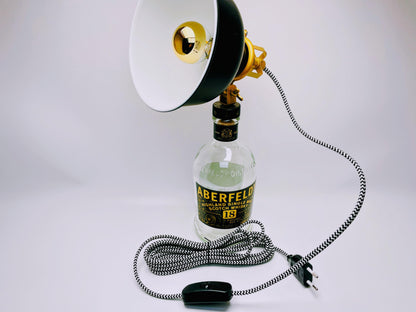 Aberfeldy Whisky Lamp | Handmade upcycling table lamp from Aberfeldy Whiskey | Unique gift idea | Decorative light | Scotland