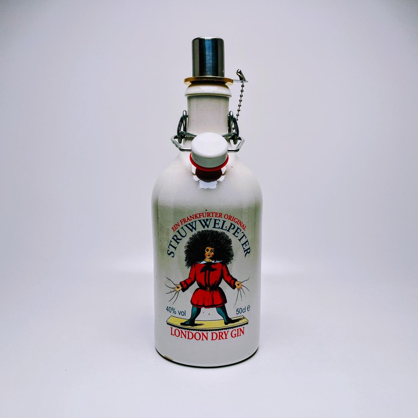 Gin Öllampe “Struwwelpeter“ | Handgemachte Öllampe aus Struwwelpeter Gin Flaschen | Upcycling | Handgefertigt | Geschenk | Deko | Frankfurt