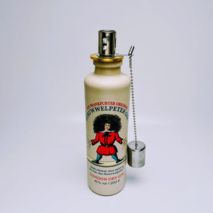 Gin Öllampe “Struwwelpeter“ | Handgemachte Öllampe aus Struwwelpeter Gin Flaschen | Upcycling | Handgefertigt | Geschenk | Deko | Frankfurt