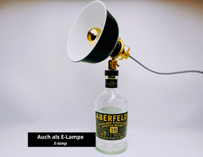 Whisky oil lamp "Aberfeldy" | Handmade oil lamp from Aberfeldy whiskey bottle | Upcycling decoration | Individual gift